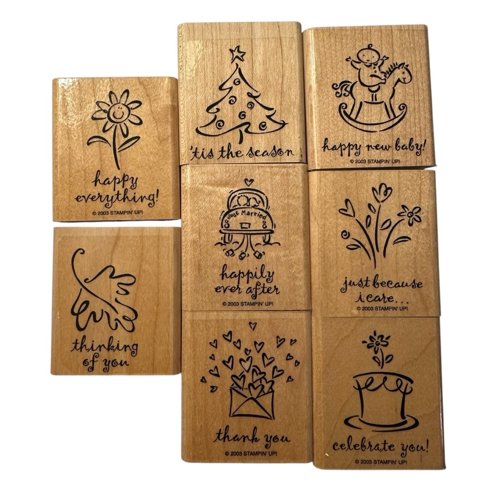 Stampin’ Up! Greetings Galore. 8 stamp set